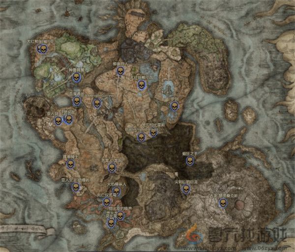 艾尔登法环黄金树幽影全地图BOSS汇总(图4) 艾尔登法环黄金树幽影全地图BOSS汇总(图4)