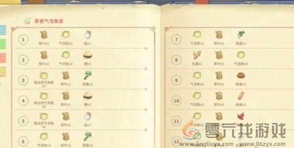 波西亚时光菜谱大全(图3) 波西亚时光菜谱大全(图3)