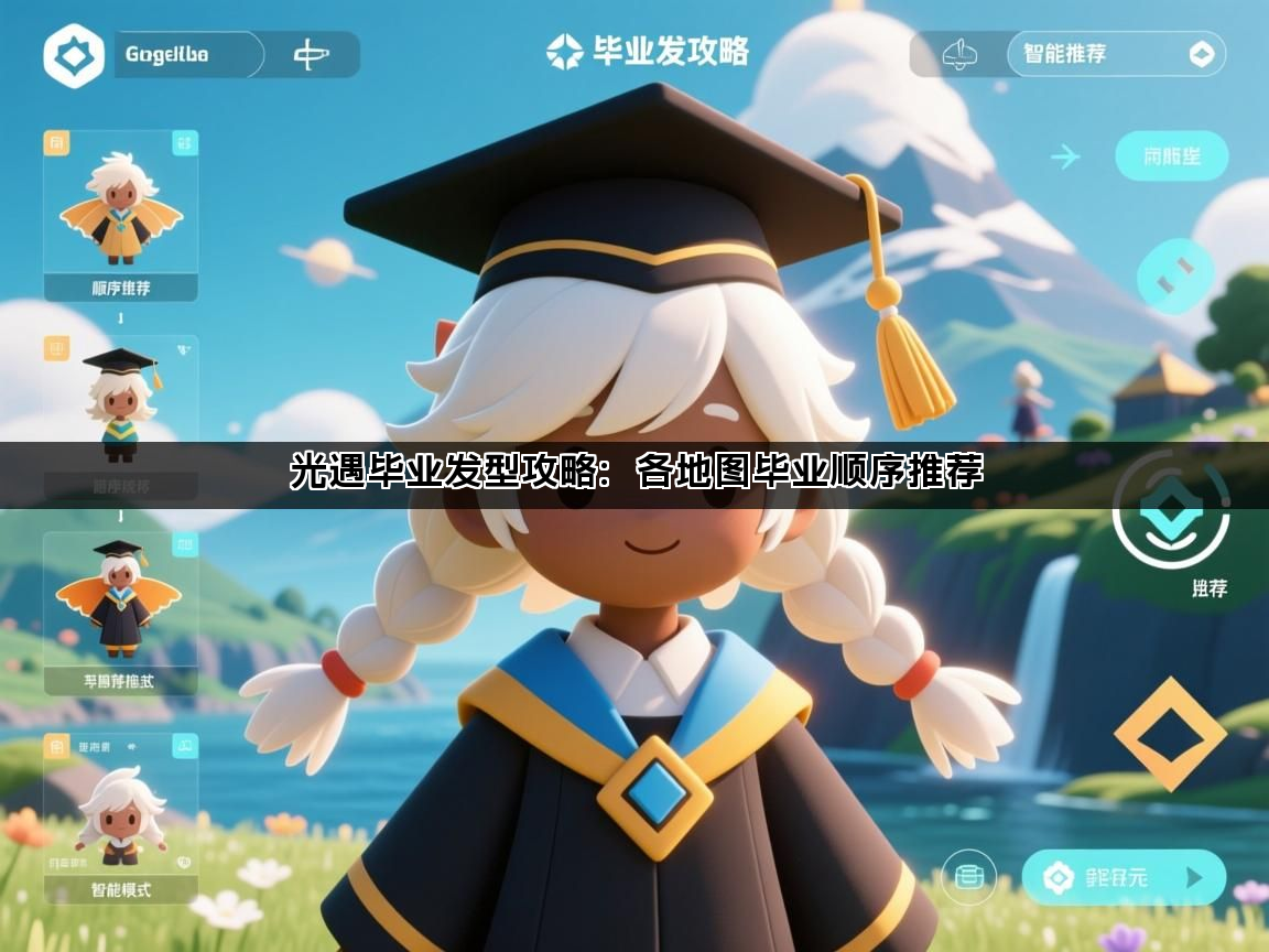 光遇毕业发型攻略：各地图毕业顺序推荐(图1)